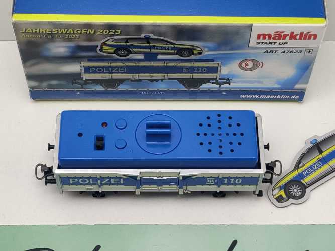 Märklin H0 AC 47623 Start up Club-JW'23 "Polizei" Soundmodul / OVP