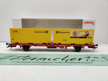 Märklin H0 AC 47708 Postmuseumswagen 2000 "Deutsche Post AG" / NEM / DB / OVP weiß
