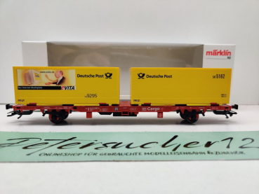 Märklin H0 AC 47708 Postmuseumswagen 2000 "Deutsche Post AG" / NEM / DB / OVP weiß