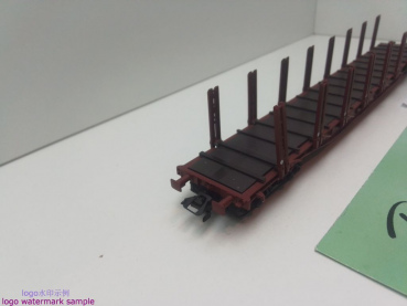 Märklin H0 AC 4771 Rungenwagen / Snps719 / NEM / DB