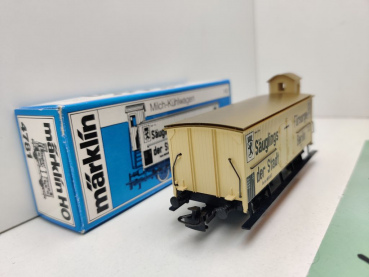 Märklin H0 AC 4781 Güterwagen "Säuglings Fürsorge Berlin" / G10 / DB / OVP blau