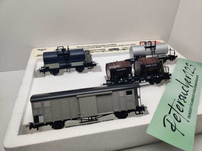 Märklin H0 AC 4786 Güterwagen-Set "Hist. Güterwagen um 1930" / [P] SBB / OVP weiß