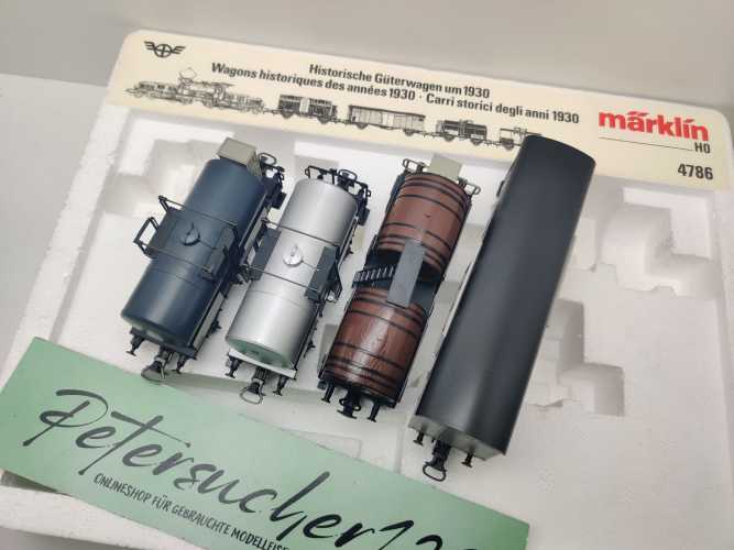 Märklin H0 AC 4786 Güterwagen-Set "Hist. Güterwagen um 1930" / [P] SBB / OVP weiß
