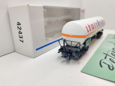 Märklin H0 AC 4798 1x Druckgas-Kesselwagen "Löwengas3" / NEM / DB / ErsatzVP weiß