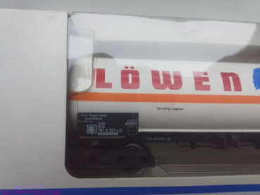 Märklin H0 AC 4798 1x Druckgas-Kesselwagen "Löwengas3" / NEM / DB / ErsatzVP weiß