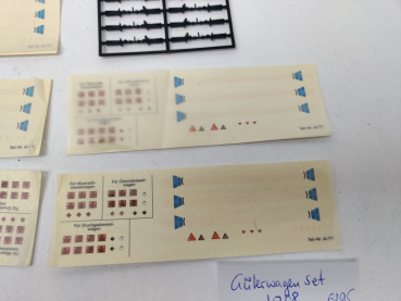 Märklin H0 AC 4798 Kesselwagen "LÖWEN GAS "/ DB / Aufkleber + Zusatzteile