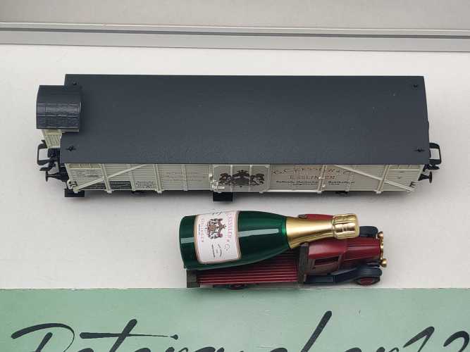 Märklin H0 AC 48002 Museumswagen-Set'02 "Sektkellerei Kessler" / NEM / DRG / OVP weiß