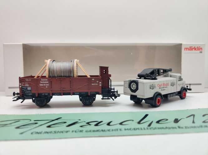 Märklin H0 AC 48003 Museumswagen-Set 2003 ,,Carl Stahl" NEM / DRG / OVP