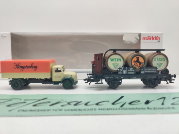 Märklin H0 AC 48008 Museumswagen-Set 2008 "Hengstenberg" / NEM / DB / OVP