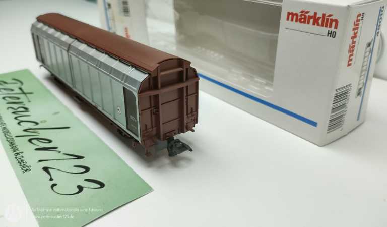 Märklin H0 48010 Gedeckter Güterwagen DB  Weiße OVP