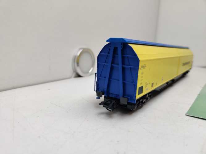 Märklin H0 AC 48034 / vierachsiger Großraum-Schiebewandwagen der Bauart Habins / NEM / DB