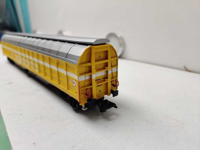 Märklin H0 AC 48059 / Großraum-Schiebewandwagen /  Bauart Habbiillnss / Privatbahngesellschaft Wascosa / NEM