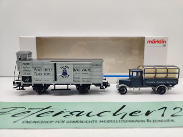Märklin H0 AC 48096 Museumswagen-Set 1996 "Salach" / NEM / K.W.St.E. / OVP weiß