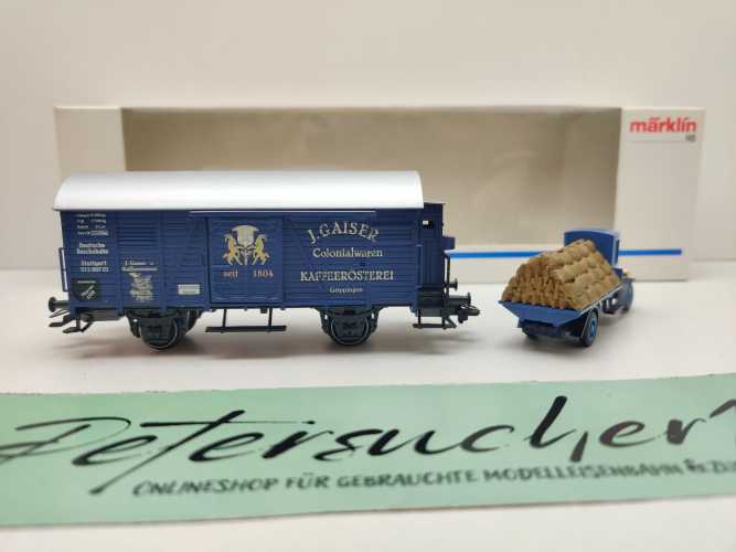 Märklin H0 AC 48098 Museumswagen-Set 1998 "Gaiser" NEM / DRG / OVP