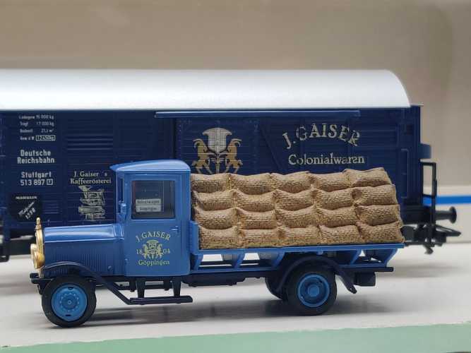 Märklin H0 AC 48098 Museumswagen-Set 1998 "Gaiser" NEM / DRG / OVP