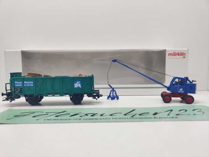 Märklin H0 AC 48115 Museumswagen-Set'15 "Falk Adler" / NEM / DB / OVP weiß