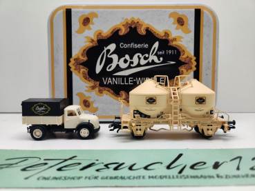 Märklin H0 AC 48118 Museumswagen-Set 2018 "Confiserie Bosch" / NEM / DB / OVP Blech