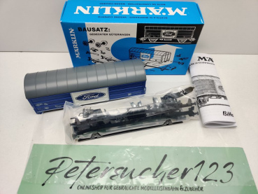 Märklin H0 AC 48159 Bausatz Güterwagen Ford Gbs / Insider JW 2009 / DB / OVP blau