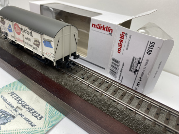 Märklin H0 AC 48165 ged. Güterwagen "Ilse" / Ins.JW 2015 / NEM / DB / OVP weiß