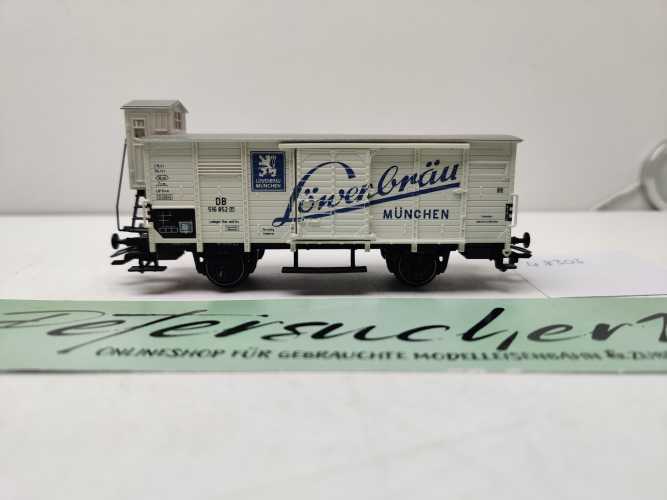 Märklin H0 AC 48303  Gedeckter Güterwagen / Bierwagen (Bauart G10) mit Bremserhaus