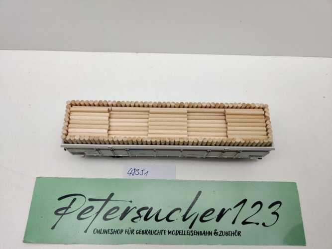 Märklin H0 AC 48351 Digital-Infotag-Wagen 2021 "Bauholz" Hochbord Eaos106 / NEM