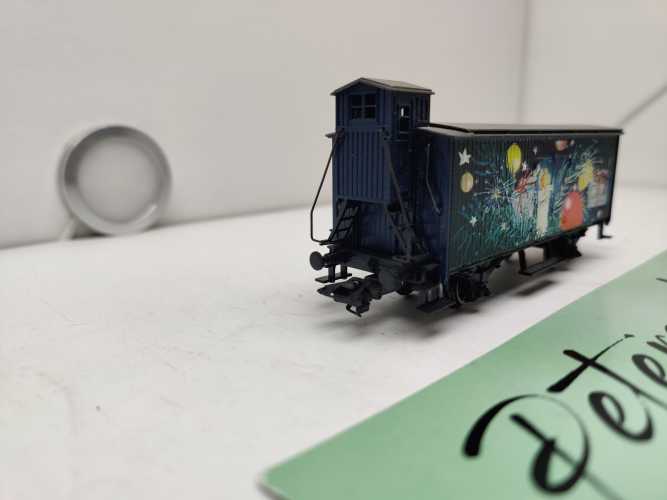 Märklin H0 AC 48397  Güterwagen mit Bremserhaus Weihnachten 1997