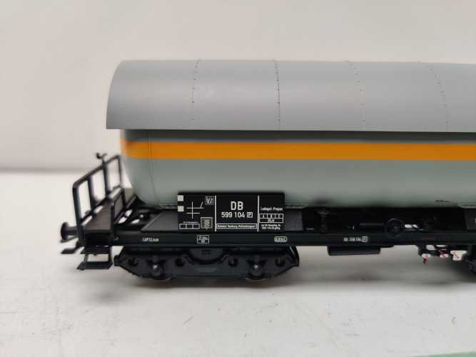 Märklin H0 AC 48480 Druckgas-Kesselwagen / Grau / DB / NEM