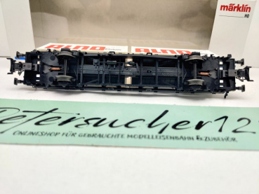 Märklin H0 AC 48501 Containertragwagen "Alno" Lgjs / NEM / DB / OVP weiß