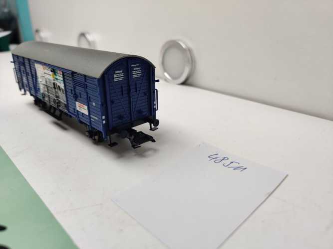 Märklin H0 AC 48511 /  Gedeckter Güterwagen der Bauart Glt 23 „Dresden“ / charakteristisch hohen Stirnwandtüren / MB