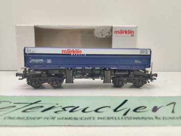 Märklin H0 AC 48512 Seitenkippwagen "Magazin JW'12" Fas126 / NEM / DB / OVP weiß