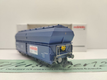 Märklin H0 AC 48518 Magazin JW'18 Selbstentladewagen Tad-4961 / NEM / DB / OVP weiß