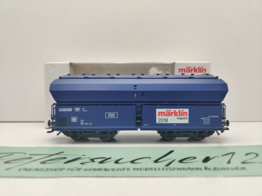 Märklin H0 AC 48518 Magazin JW'18 Selbstentladewagen Tad-4961 / NEM / DB / OVP weiß