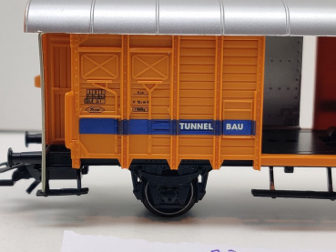 Märklin H0 AC 48570 ged Güterwagen Bremserhaus "Tunnelbau" K3 / Set / NEM / Privat