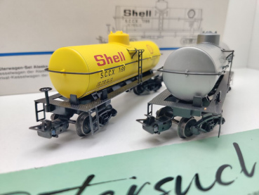 Märklin H0 AC 4861 Kesselwagen-Set "Alaska" / Shell & ARR / OVP weiß