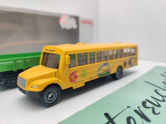 Märklin H0 AC 48613 Kids Club JW'13 "Looney Tunes" Niederbordwg + US-Bus / OVP weiß
