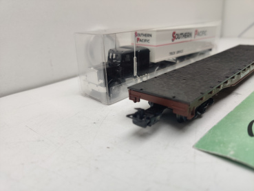 Märklin H0 AC 4863 Rollende Landstraße / LKW / Southern Pacific 561 837