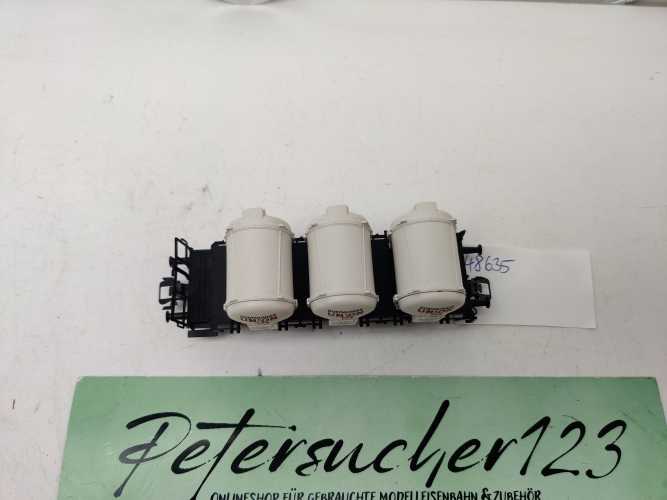 Märklin H0 AC 48635 / zweiachsigen Behälter-Tragwagens der Bauart Lgns / DB AG