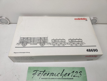 Märklin H0 AC 48069 Wagen Set Gleiswaaggen-Eichset/ DB / OVP