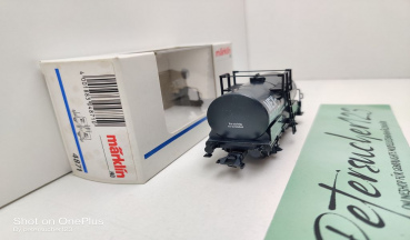 Märklin H0 AC 4871 Kesselwagen m Brmsrhs  "MEX-PHALT" / Z / NEM / PRIVAT/DRG / OVP weiß