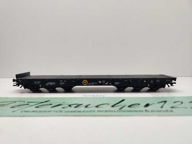 Märklin H0 AC 48715 Tragwagen Samms709 / ohne Rungen ohne Ladung / NEM / DB