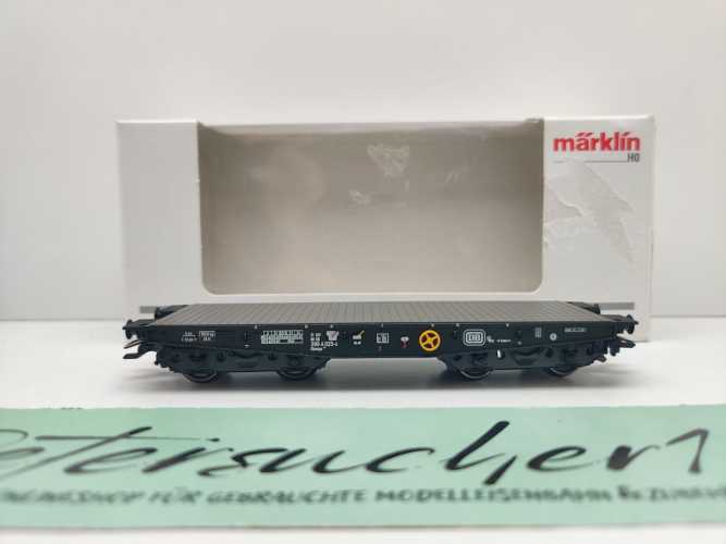 Märklin H0 48734 Schwerlast-Flachwagen Rlmmps650 / NEM / DB / OVP