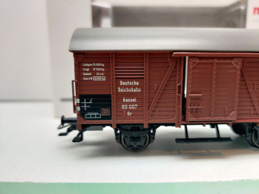 Märklin H0 AC 48750 Gedeckter Güterwagen / Gr / NEM / DRG / ErsatzVP weiß