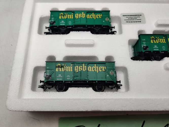 Märklin H0 AC 48781 / 3-teilige Güterwagen-Set „Königsbacher“ / DB / Ep.III / OVP