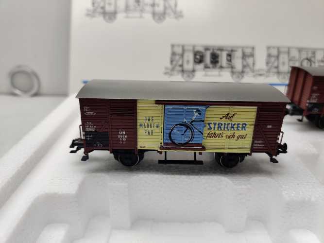 Märklin H0 AC 48783 / 3-teilige Güterwagen-Set „Wirtschaftswunder“ / Ep.III / OVP