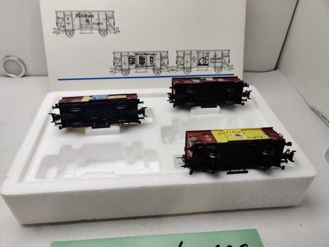 Märklin H0 AC 48783 / 3-teilige Güterwagen-Set „Wirtschaftswunder“ / Ep.III / OVP