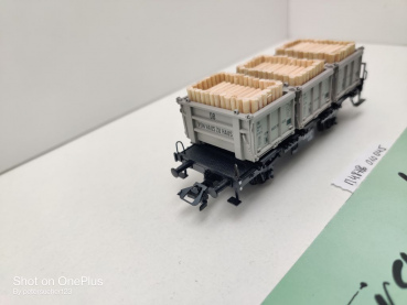 Märklin H0 AC 48786 1x Behältertragwagen aus Set / BTr 10 / NEM / DB