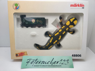 Märklin H0 AC 48806 Wagenpackung Steiff "Naturpark o Donau" NEM / K.W.St.E. / OVP