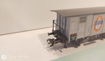 Märklin H0 AC 48853 ged. Güterwagen / JW 1998 "OSRAM" / NEM / Privatwg