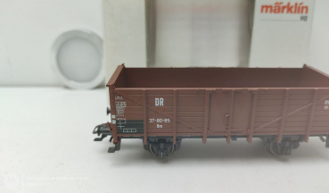 Märklin H0 4896 offener Güterwagen  / Om / NEM / DR (DDR) / OVP weiß