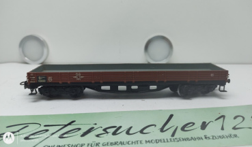 Märklin H0 AC 496 391 / 4-Achser Offener Güterwagen / Braun / DB
